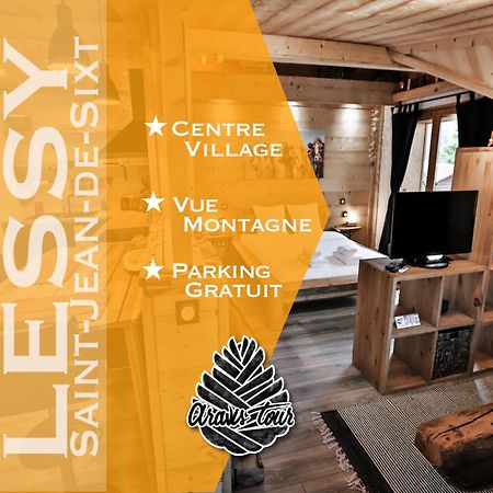 Studio Lessy - Centre Village - Aravistour Saint-Jean-de-Sixt Exterior photo